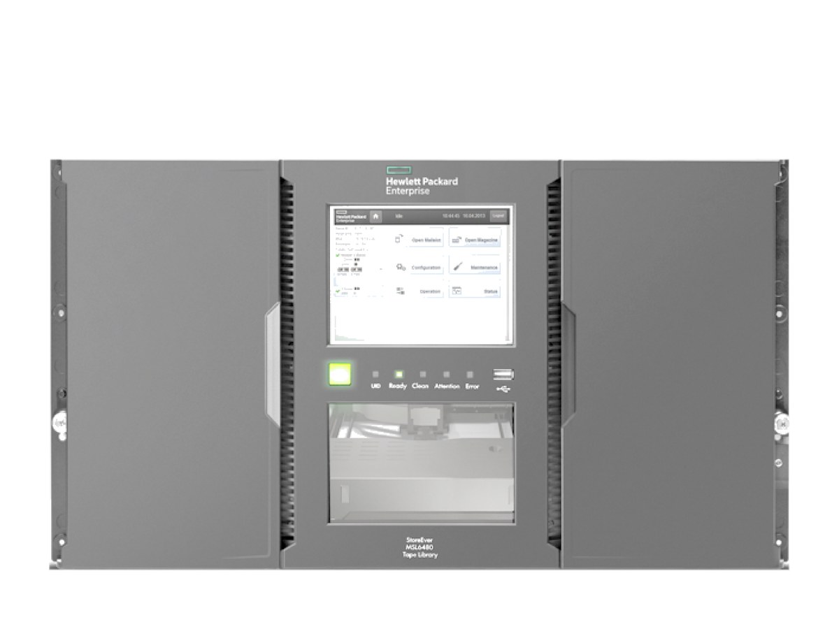 HPE StoreEver MSL6480 磁带库